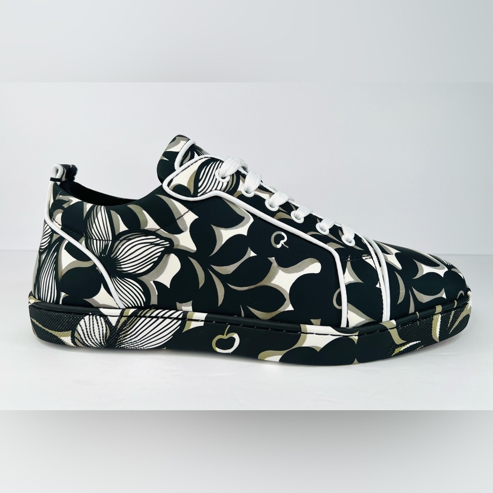 CHRISTIAN LOUBOUTIN Louis Junior Orlato Flat Petunia Sneakers EU 44.5 - US 11.5 - Picture 4 of 12
